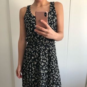 Paisley Black Dress